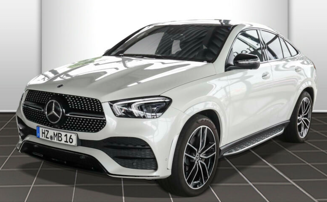 MERCEDES GLE COUPÉ 400d AMG - předváděcí auto skladem | super cena | nákup online | bílá metalíza | autoibuy.com